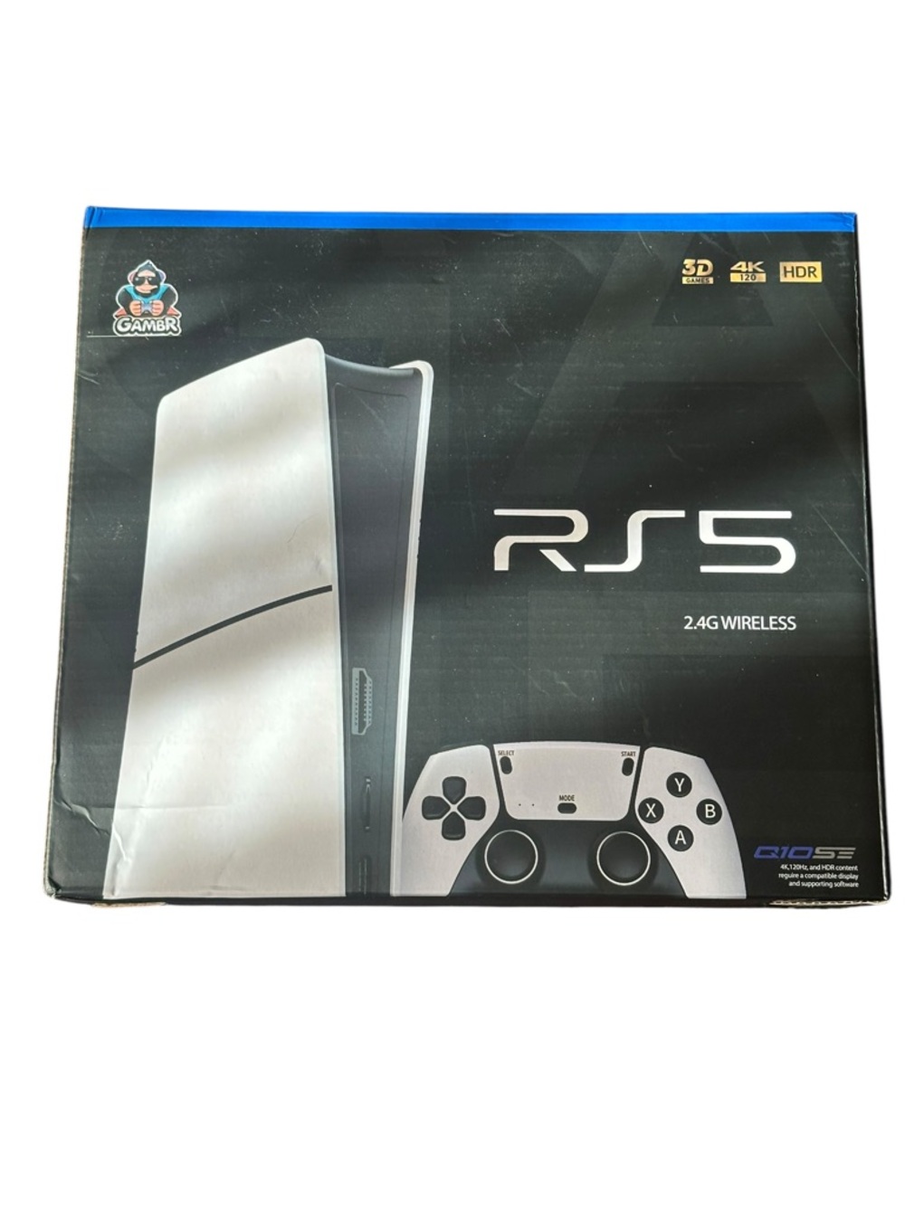 RS5 2.4G Wireless Gaming Console - White